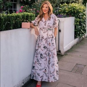 Gal Meets Glam Phoebe Floral Botanical Maxi NWT